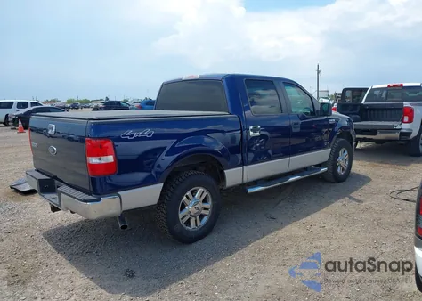 2007 Ford F-150 Xlt из США, поврежденный, VIN 1FTRW14W57FB81467